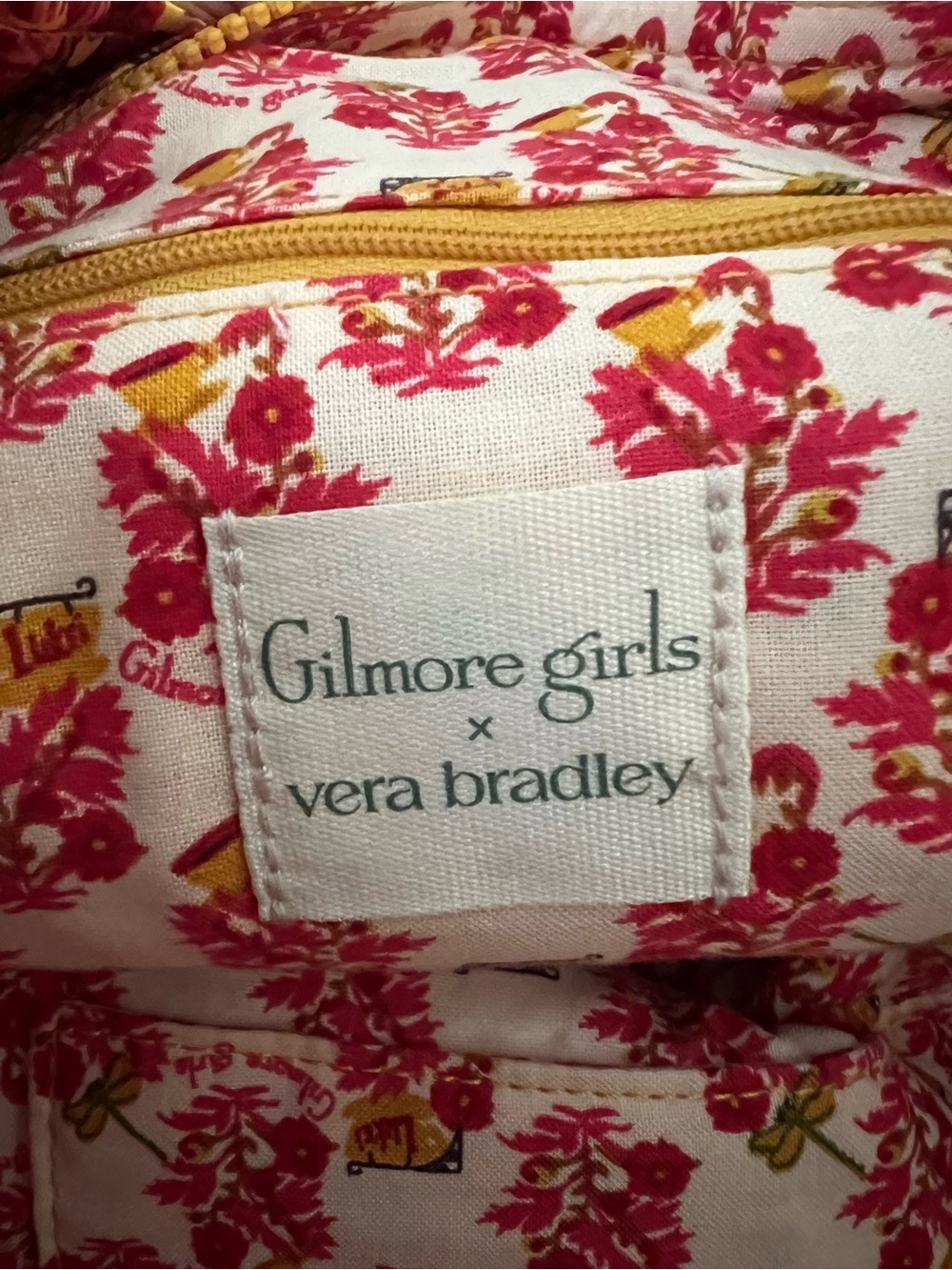 NWT Vera Bradley GILMORE GIRLS Duffel bag Autumn Floral - Picture 7 of 8